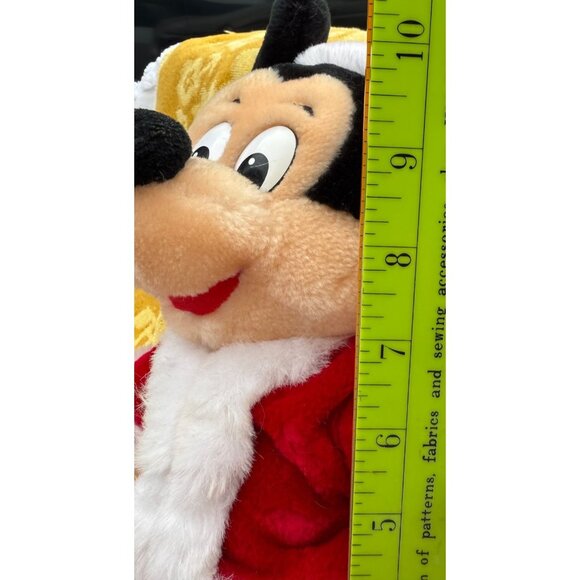Disney Parks Christmas Santa Mickey Mouse Medium Plush - Picture 13 of 15
